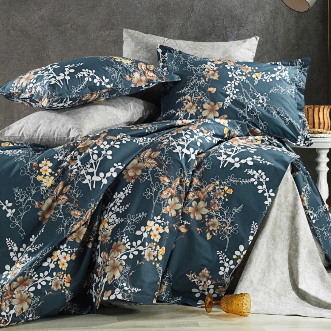 Obliečky bavlnené Mery TiaHome - 2x Vankúš 90x70cm, 1x Paplón 200x220cm