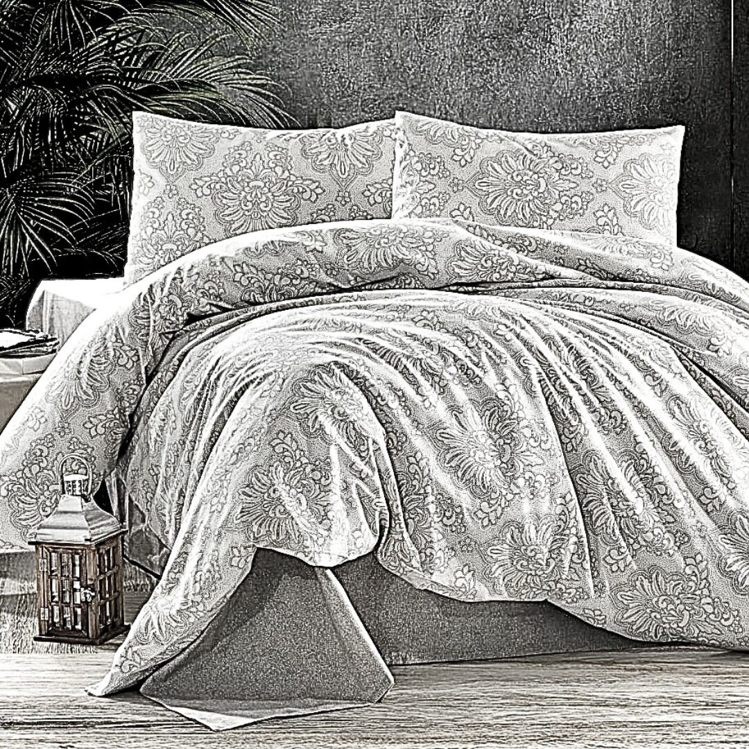 Obliečky bavlnené Jewell TiaHome - 1x Vankúš 90x70cm, 1x Paplón 140x200cm