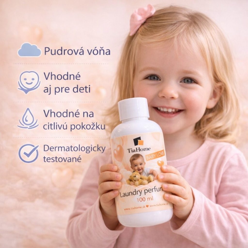 Parfumy na pranie TiaHome: dlhotrvajúca vôňa bielizne ako moderná alternatíva aviváže