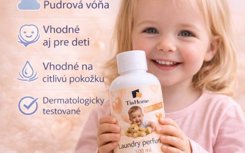 Parfumy na pranie TiaHome: dlhotrvajúca vôňa bielizne ako moderná alternatíva aviváže