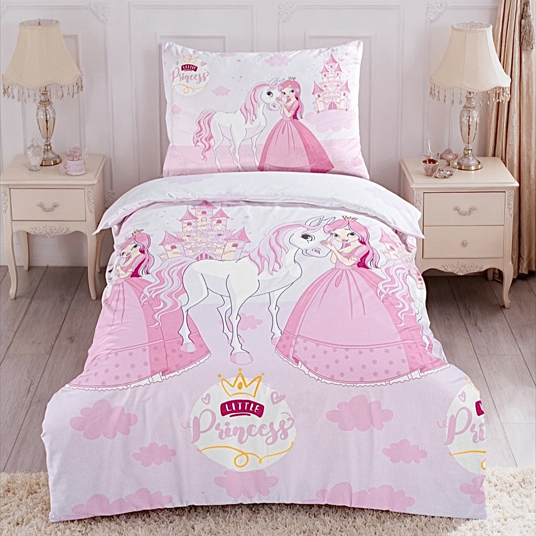 Obliečky bavlnené Princess 200x140cm+90x70cm TiaHome